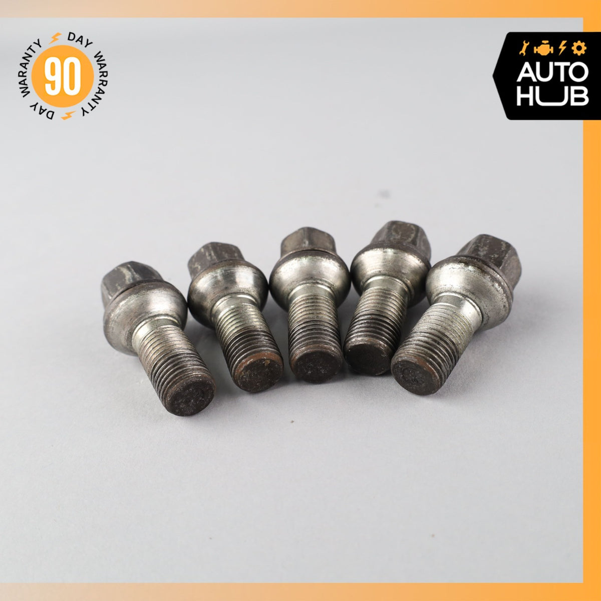 Audi C7 S6 Wheel Rim Lug Nut Bolt Set of 5 WHT002438 OEM - photo 4