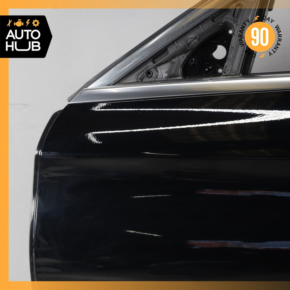 15-21 Mercedes W205 C300 C350e C400 C450 AMG Left Side Door Shell Black OEM 74k - photo 6