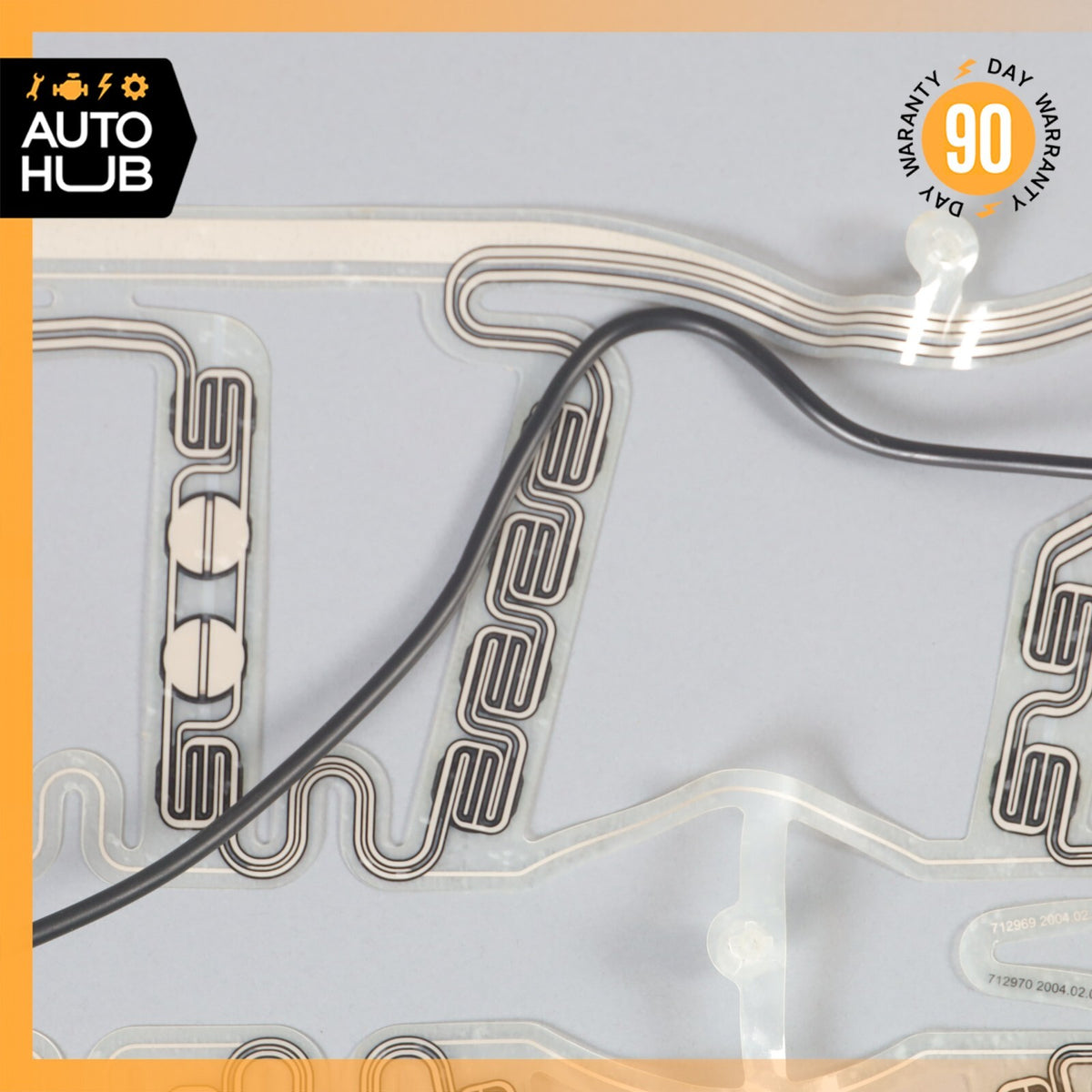 05-08 Mercedes R230 SL500 SL55 AMG Seat Occupancy Sensor Mat SRS 2308215151 OEM - photo 3