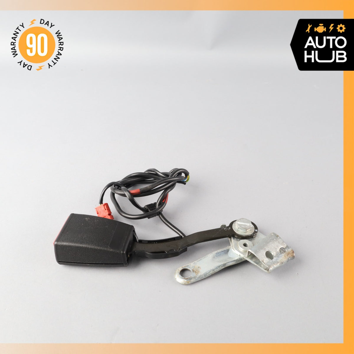 88-95 Mercedes W124 E320 300CE Front Right Passenger Side Seat Belt Buckle OEM - photo 2