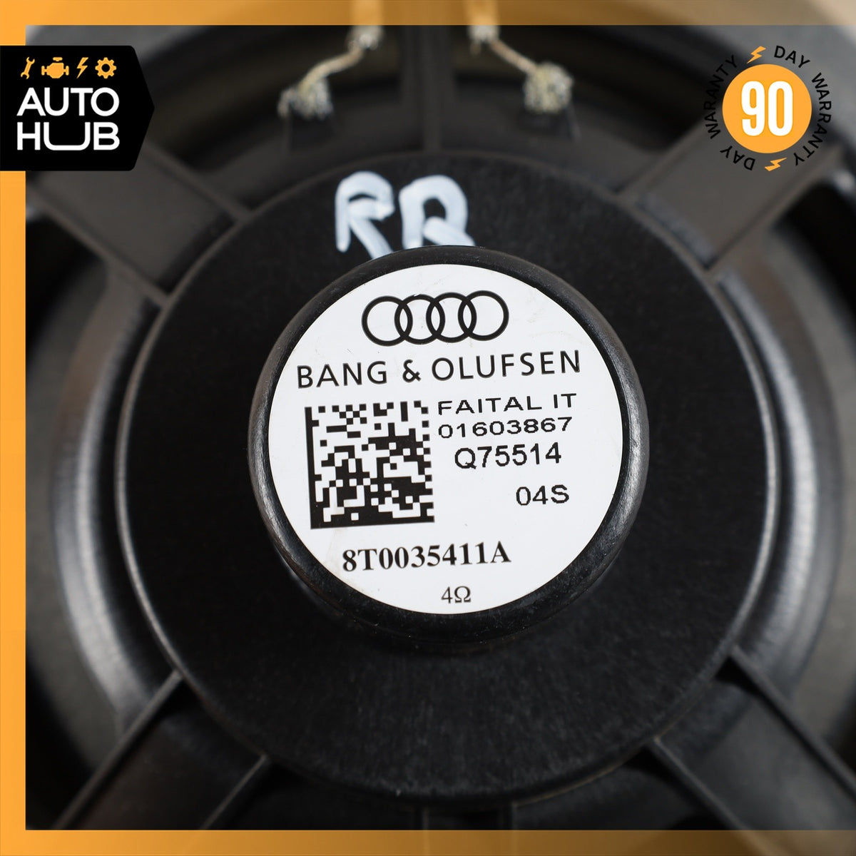 13-17 Audi B8.5 S5 A5 Bang & Olufsen Rear Left or Right Side Door Speaker OEM - photo 10