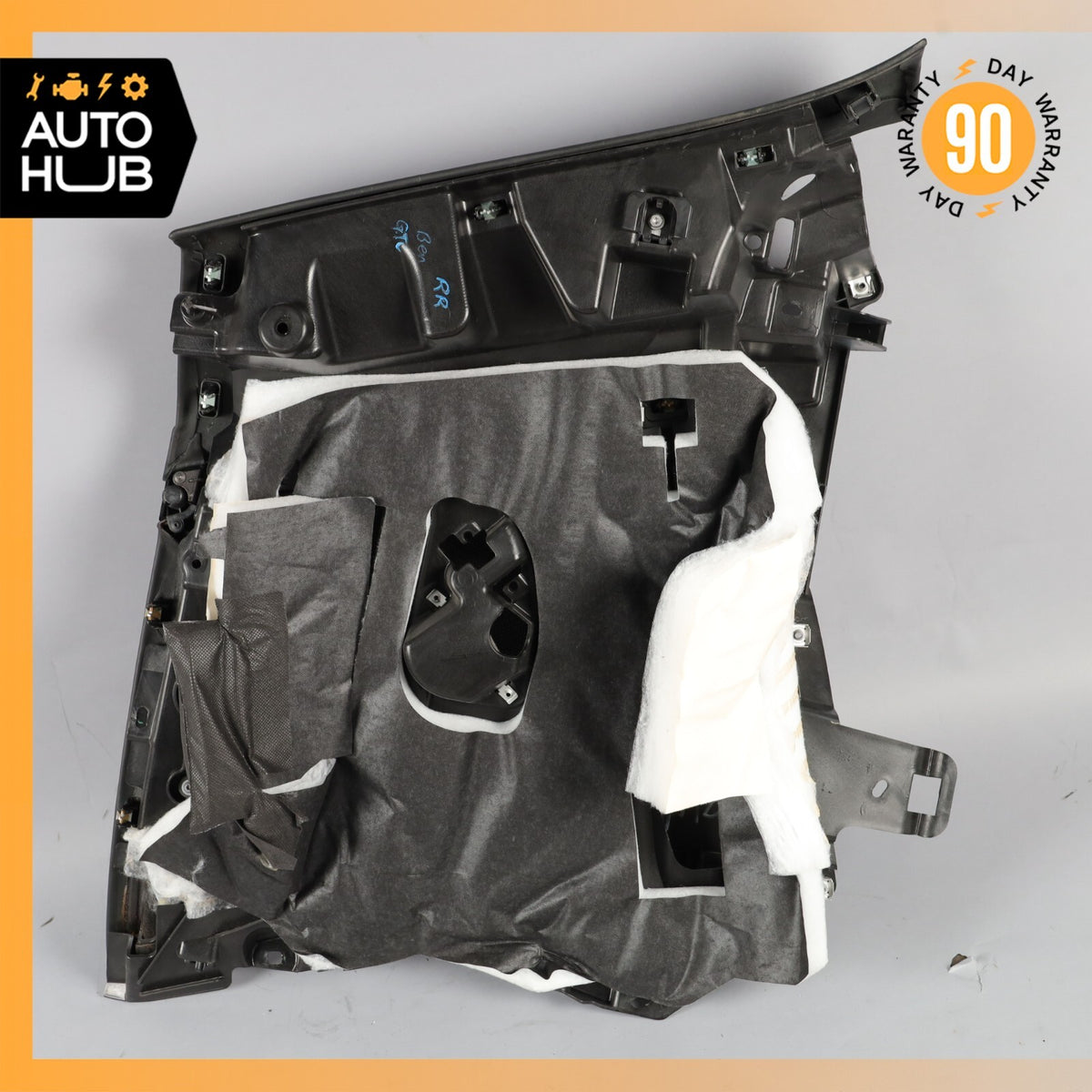 2011 Bentley Continental GTC Rear Right Side Interior Door Panel Black OEM 59k - photo 14
