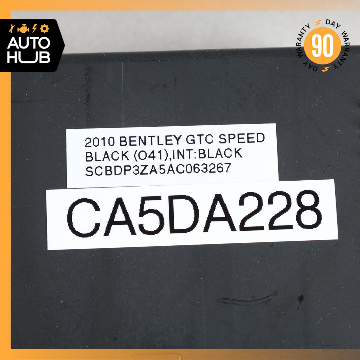 09-11 Bentley Continental GTC GT Park Parking Assist Control Module OEM - photo 6
