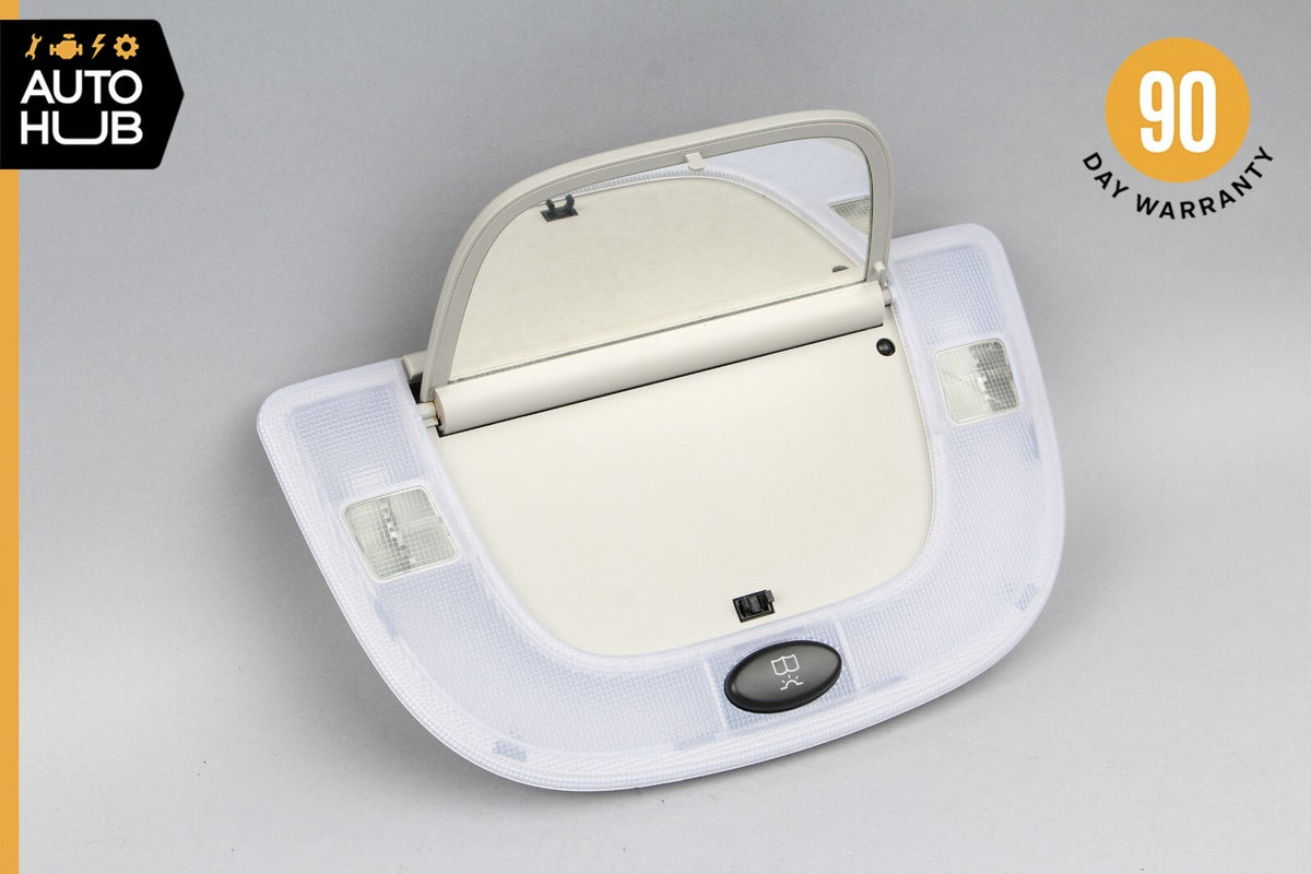 00-06 Mercedes W220 S430 S500 Left or Right Rear Dome Light Mirror Gray OEM - photo 6