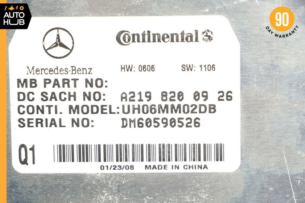 06-12 Mercedes R230 SL550 E350 Communication Control Module 2198200926 OEM - photo 7