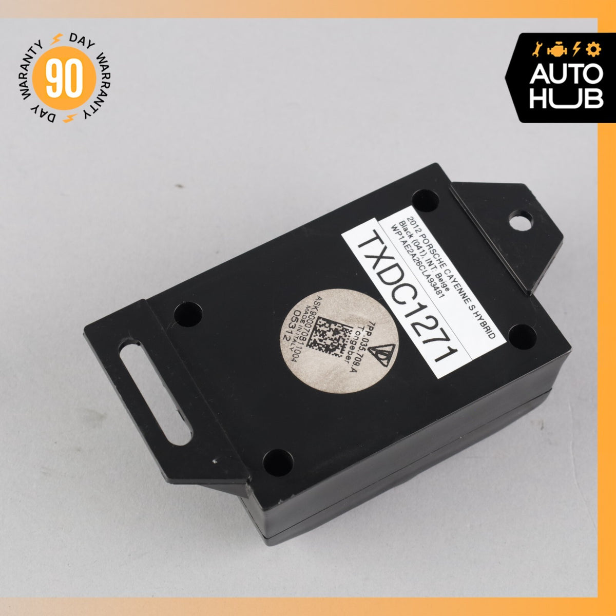 11-18 Porsche Cayenne 958 Parking Buzzer Sensor Speaker 7PP035709A OEM - photo 6