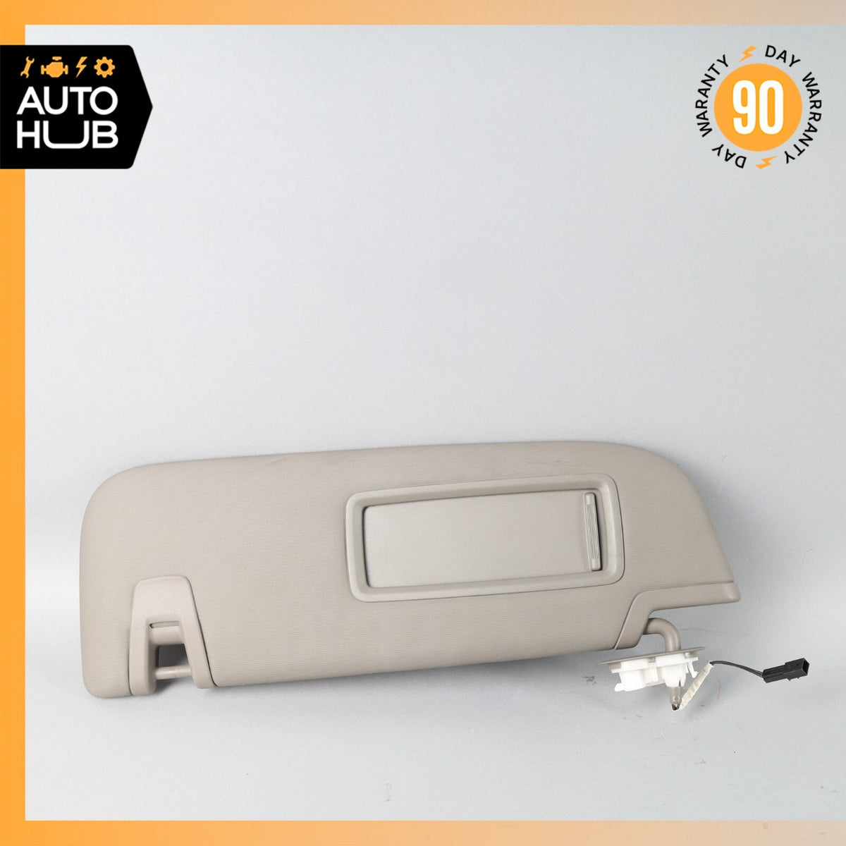 10-16 Porsche Panamera 970 Hybrid Left Driver Side Sun Visor Sunvisor OEM 89k - photo 2