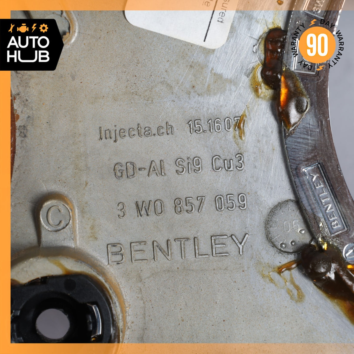 03-13 Bentley Continental GT GTC Dash Panel Speedometer Bezel Trim Wood OEM - photo 19