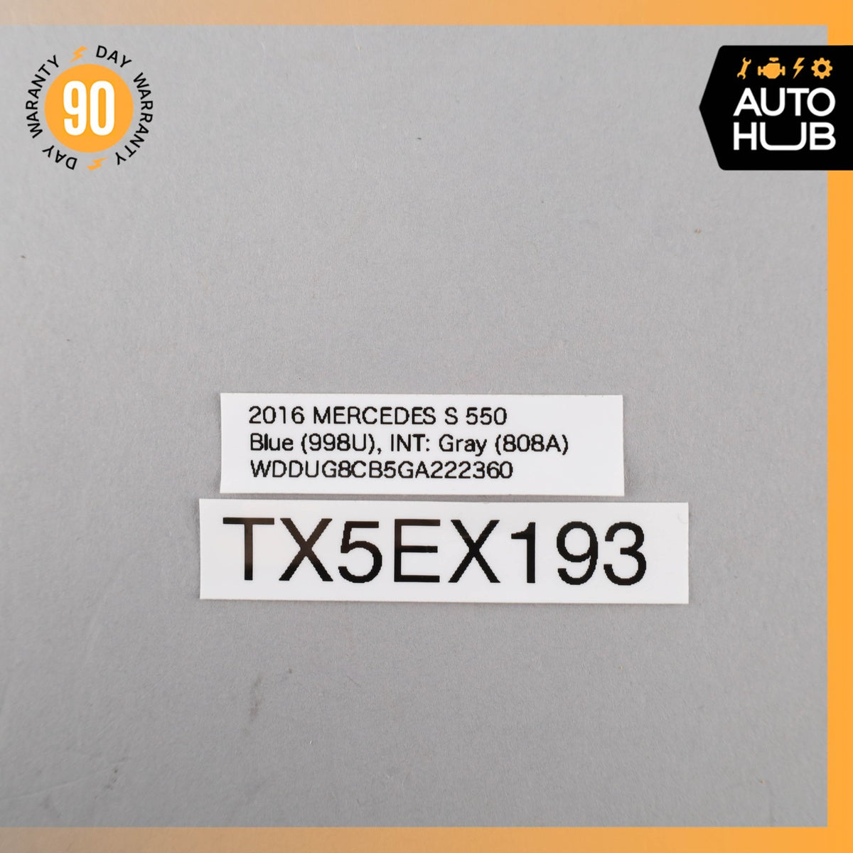 14-17 Mercedes W222 S550 S600 Center Dashboard Dash Trim Molding OEM - photo 17