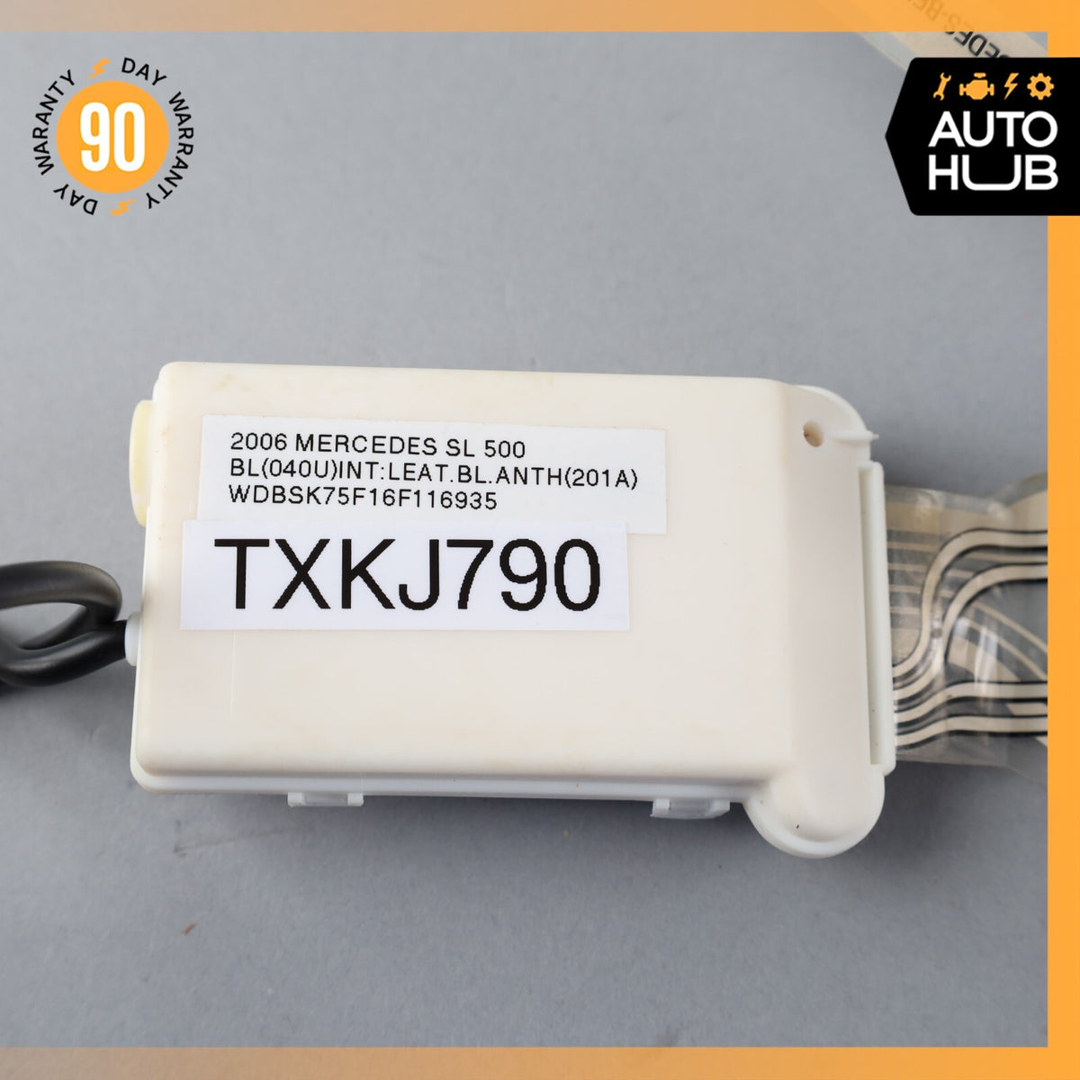 05-08 Mercedes R230 SL500 SL55 AMG Seat Occupancy Sensor Mat SRS OEM - photo 19