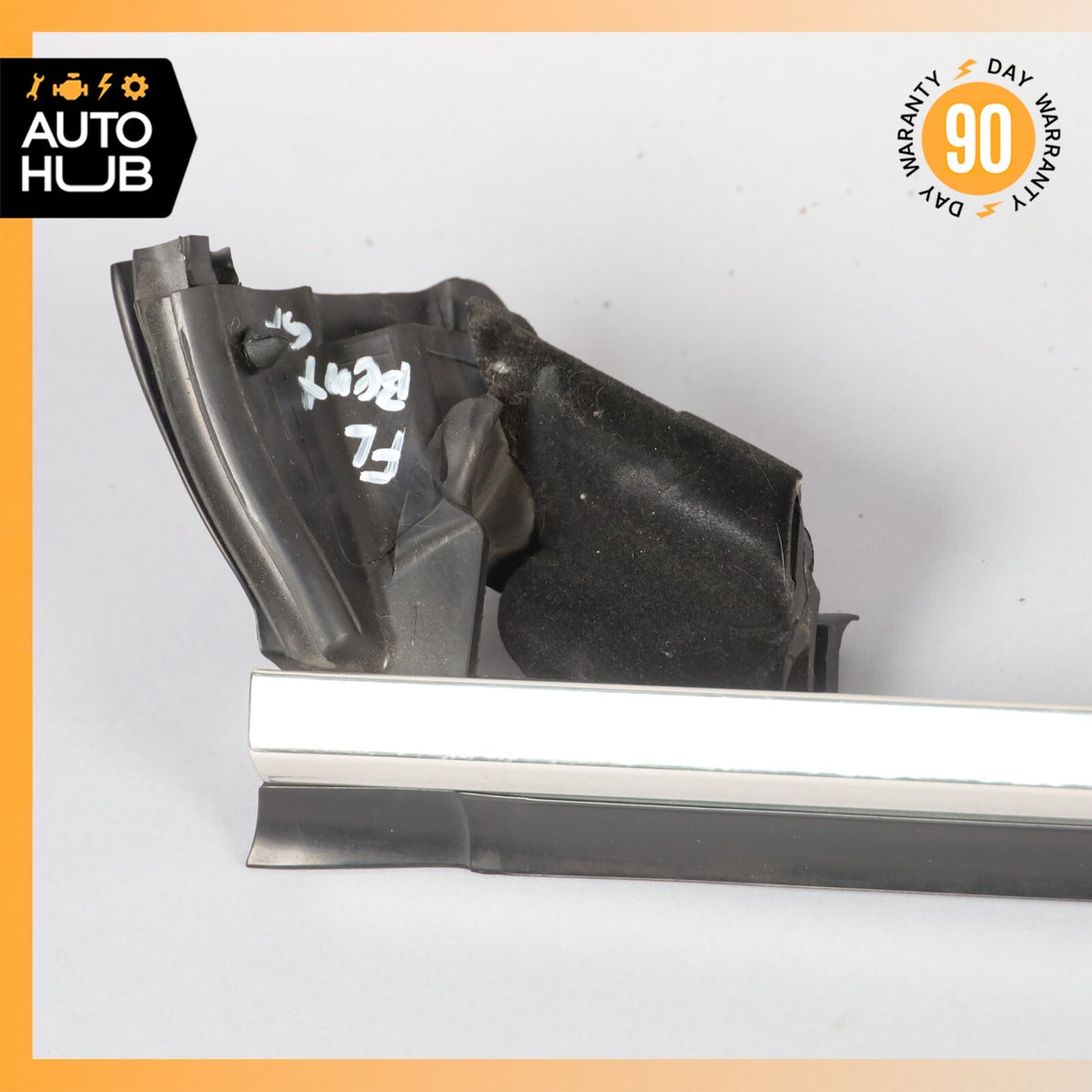 03-10 Bentley Continental GT Front Left Window Weather Seal Molding OEM - photo 2
