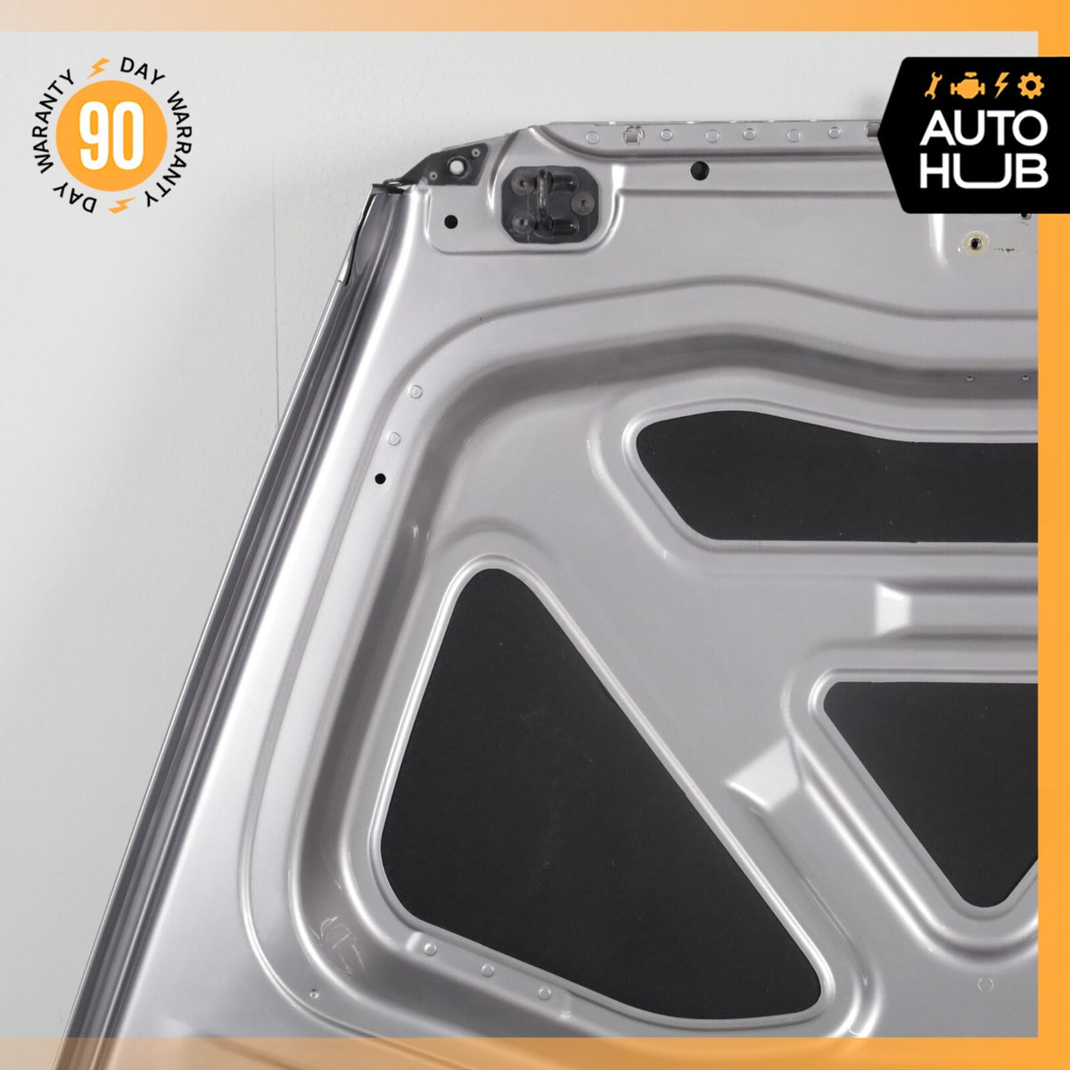 03-13 Bentley Continental GTC GT Hood Bonnet Cover Panel Assembly Silver OEM 46k - photo 13