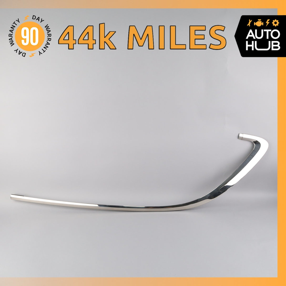 14-18 Bentley Flying Spur Rear Right Side Door Window Frame Trim OEM 44k - photo 1