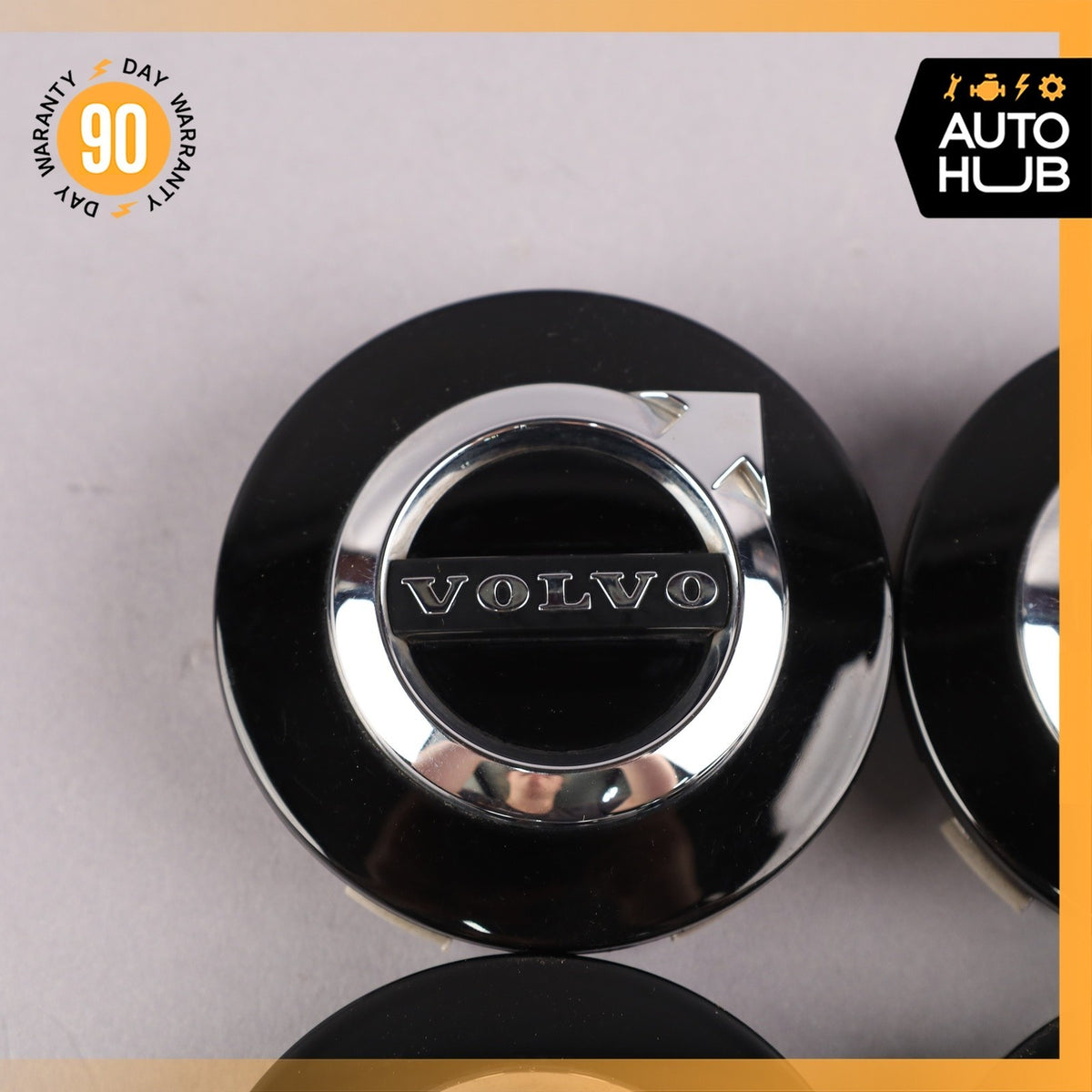 Volvo S60 Center Wheel Cap Set 32243631 OEM - photo 3