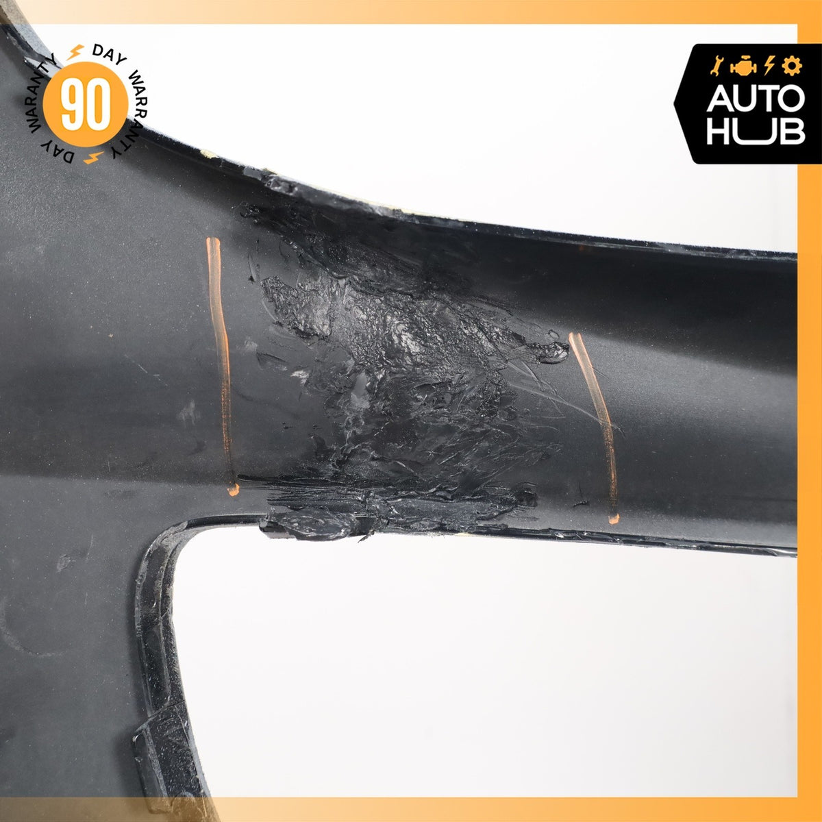 15-18 Porsche Cayenne 958 Base Front Bumper Cover Assembly Black OEM - photo 22