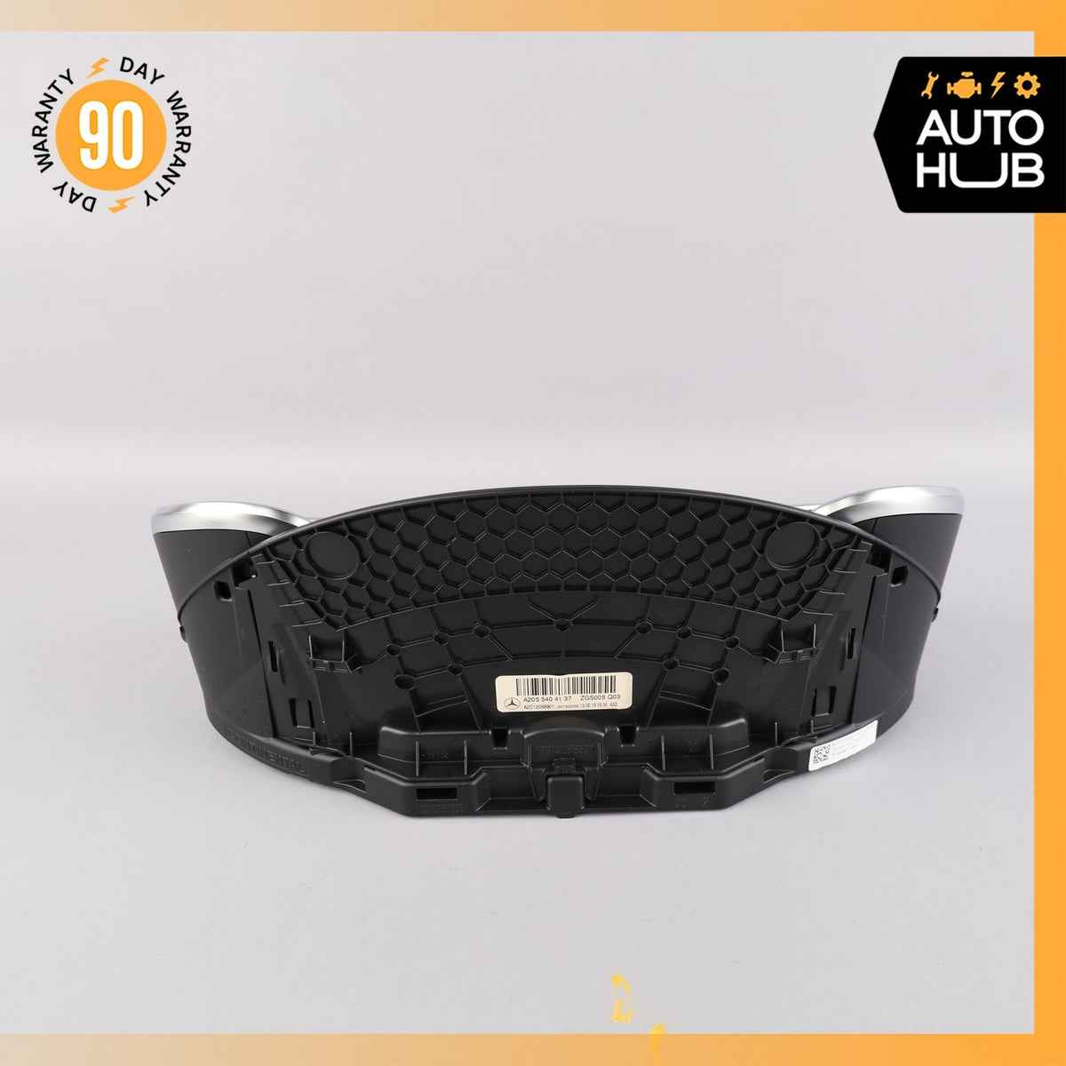 19-23 Mercedes W205 C43 C300 Instrument Cluster Speedometer Bezel Cover Trim OEM - photo 7