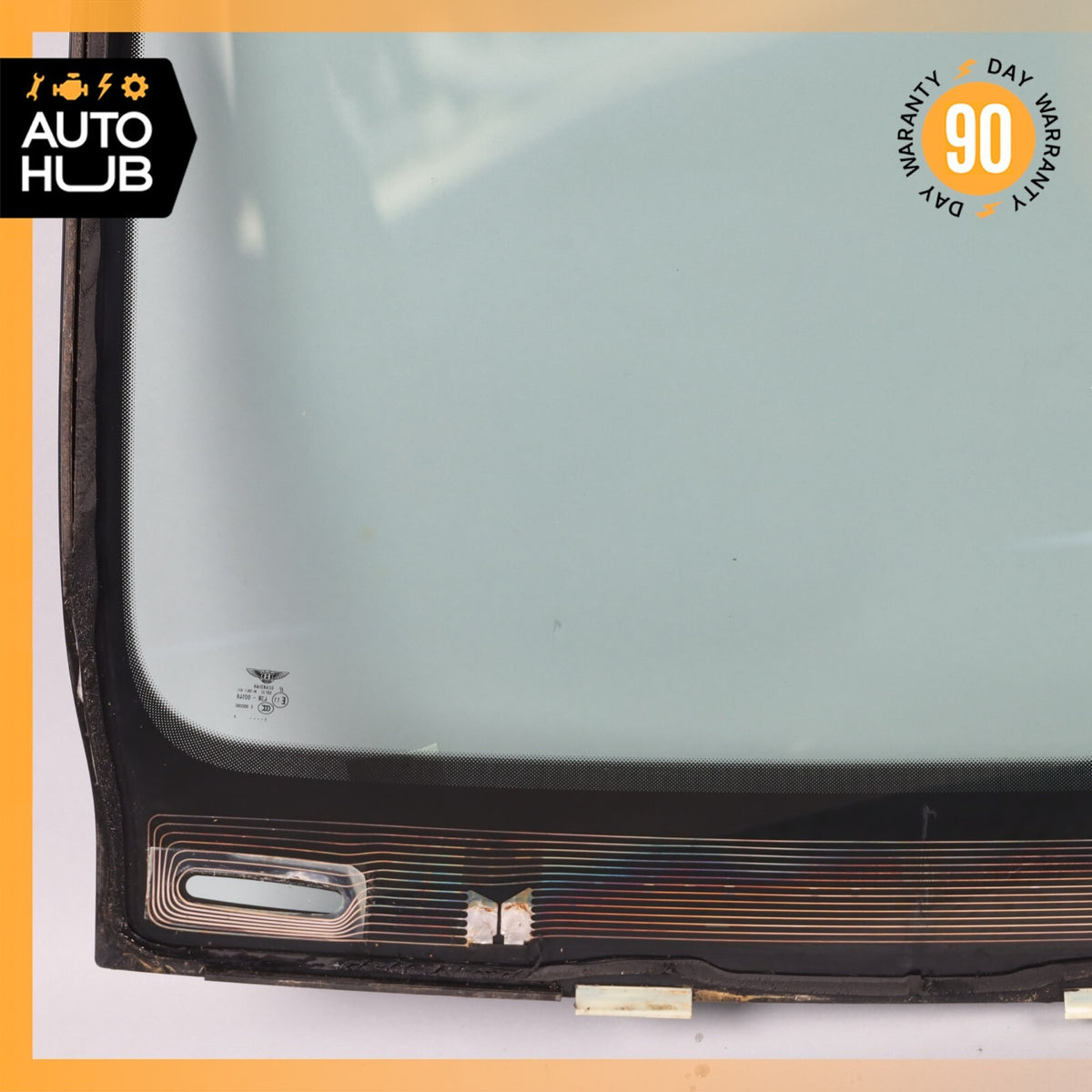 06-13 Bentley Continental Flying Spur Front Windshield Wind Shield Glass OEM 80k - photo 16