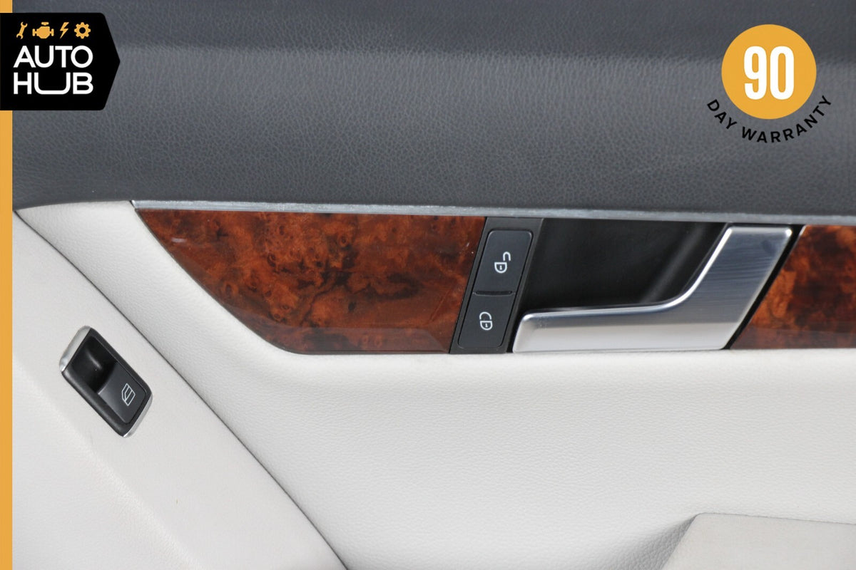 08-14 Mercedes W204 C300 C350 C250 Front Right Passenger Interior Door Panel OEM - photo 9