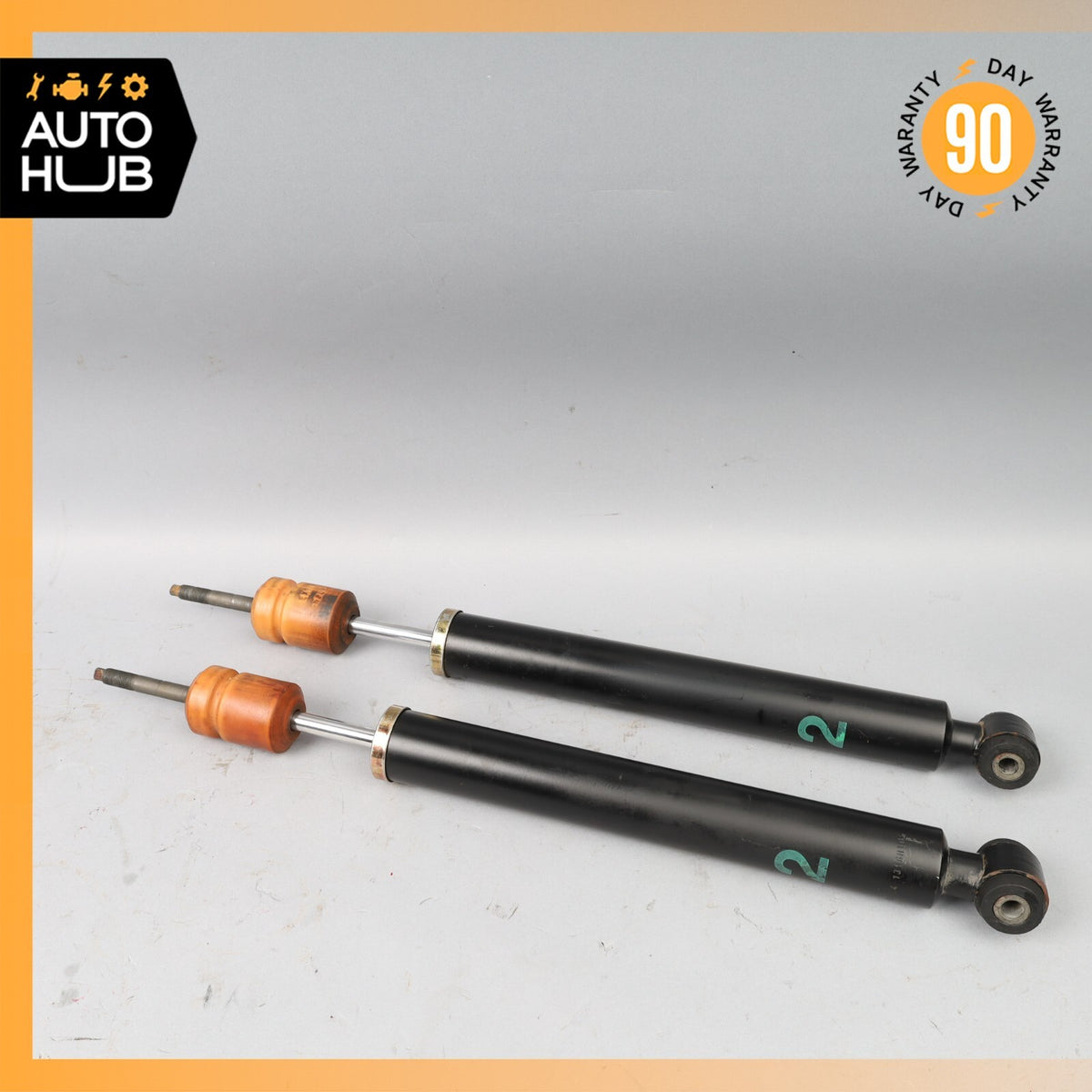 99-02 Mercedes R129 SL500 SL600 Rear Left and Right Shock Strut Absorber Set OEM - photo 2