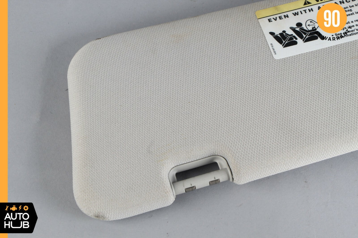 06-11 Mercedes W219 CLS550 CLS500 Front Right Side Sunvisor Sun Visor Grey OEM - photo 8