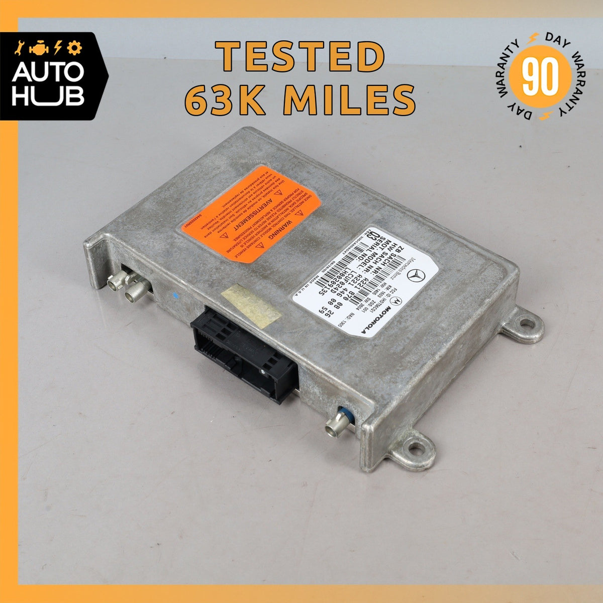 Mercedes R171 SLK350 CLS500 S550 GL450 Voice Communication Control Module OEM - photo 1