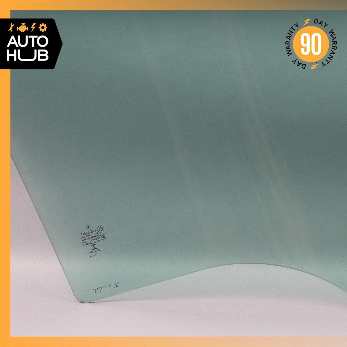 10-16 Mercedes W212 E400 E350 Rear Left Driver Side Door Window Glass OEM - photo 11