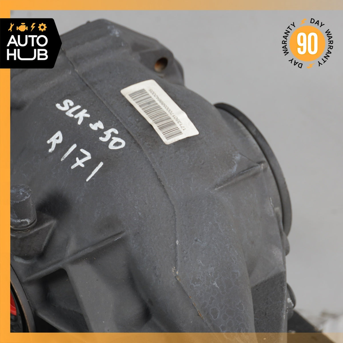 06-11 Mercedes R171 SLK350 M272 Rear Differential Diff Axle Carrier 3.27 OEM 58k - photo 4