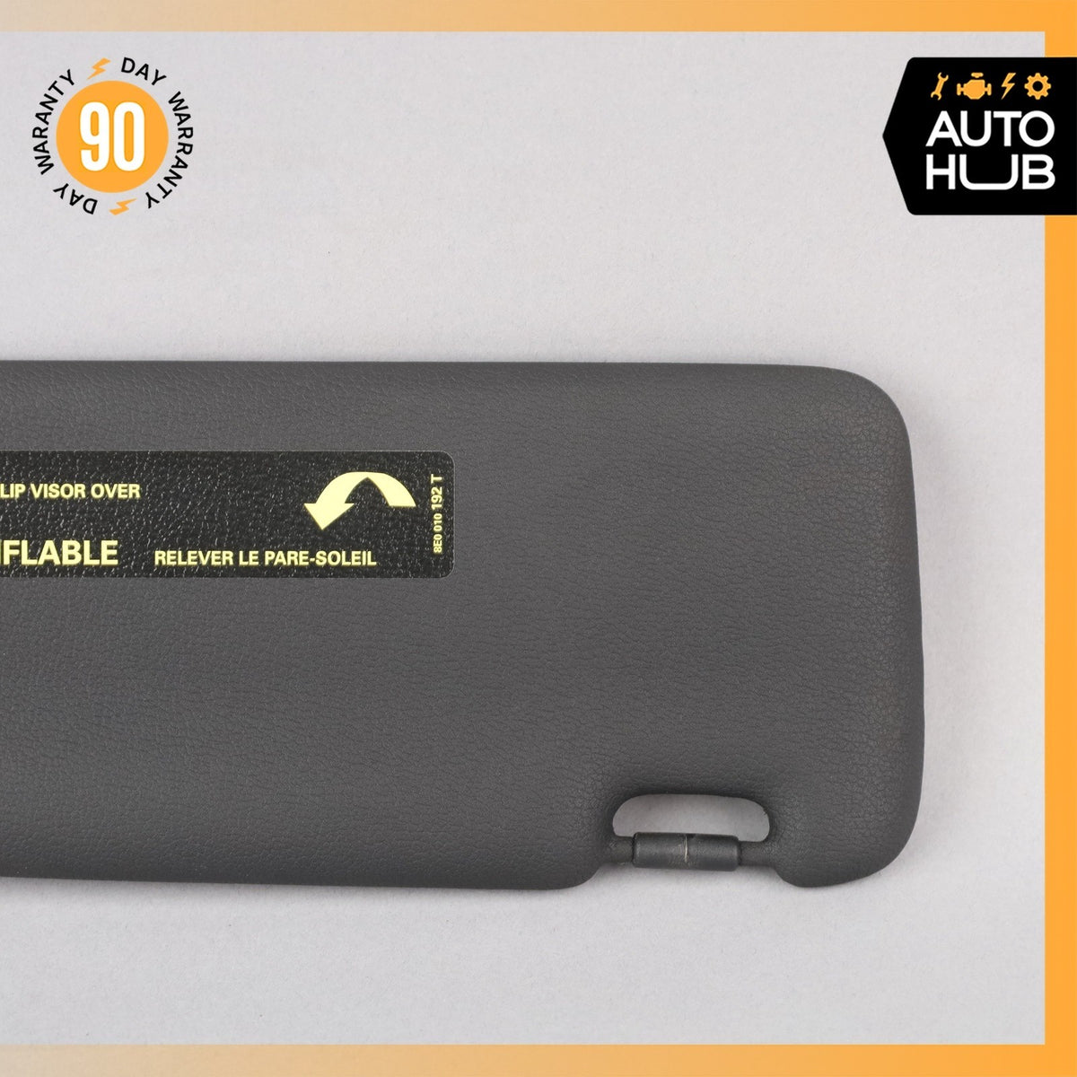 Audi B8 A5 S5 Convertible Left Side Sunvisor Sun Visor Black OEM - photo 4