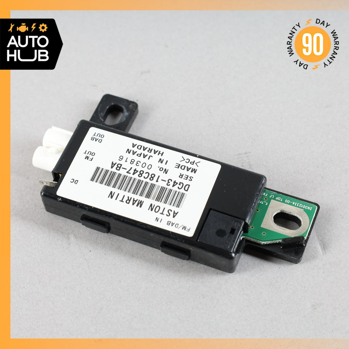 Aston Martin DB9 Rapide Antenna AM/FM Amplifier Module DG4318C847BA OEM 22k - photo 3