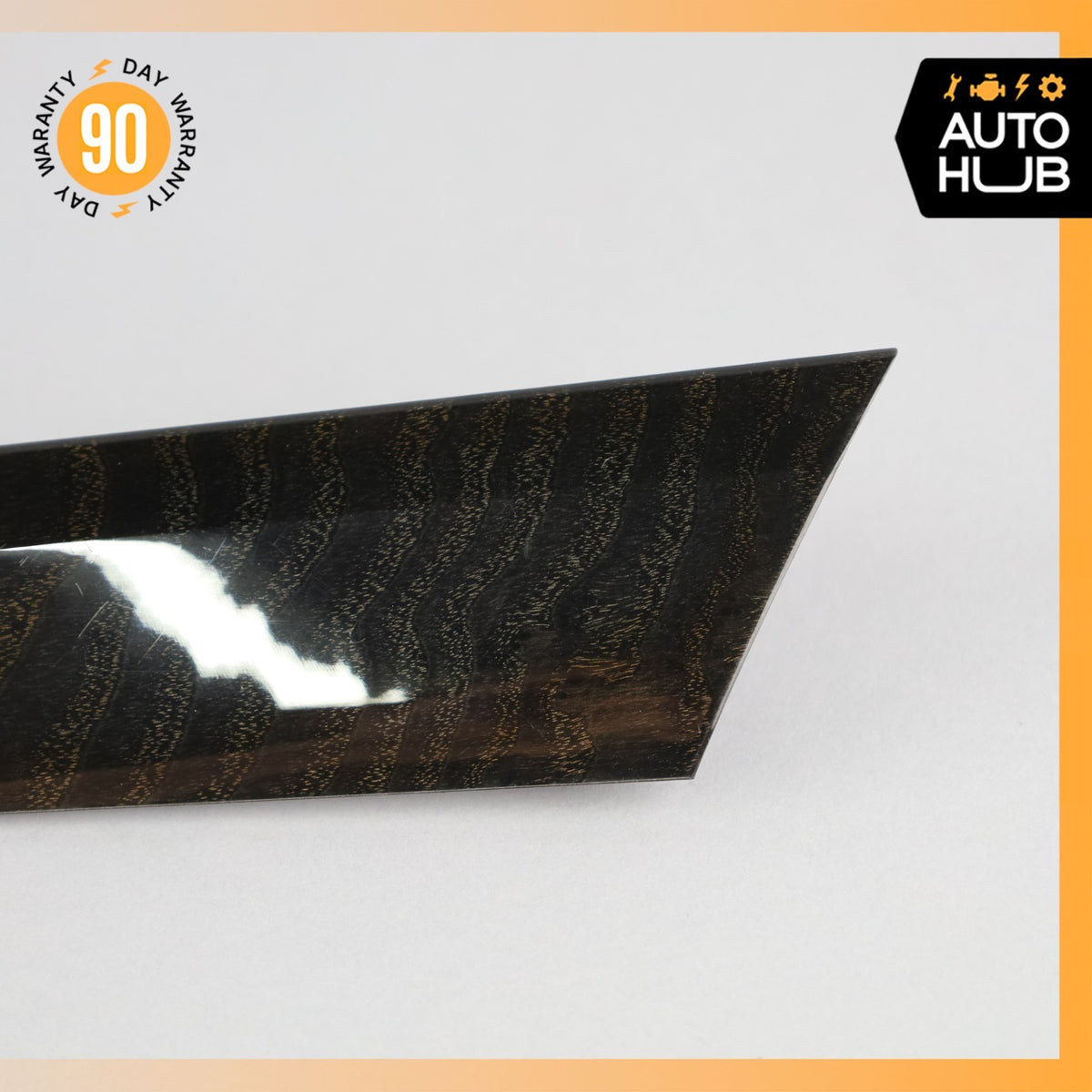 14-17 Mercedes W207 E350 E550 Front Right Door Panel Bezel Trim Wood OEM - photo 4
