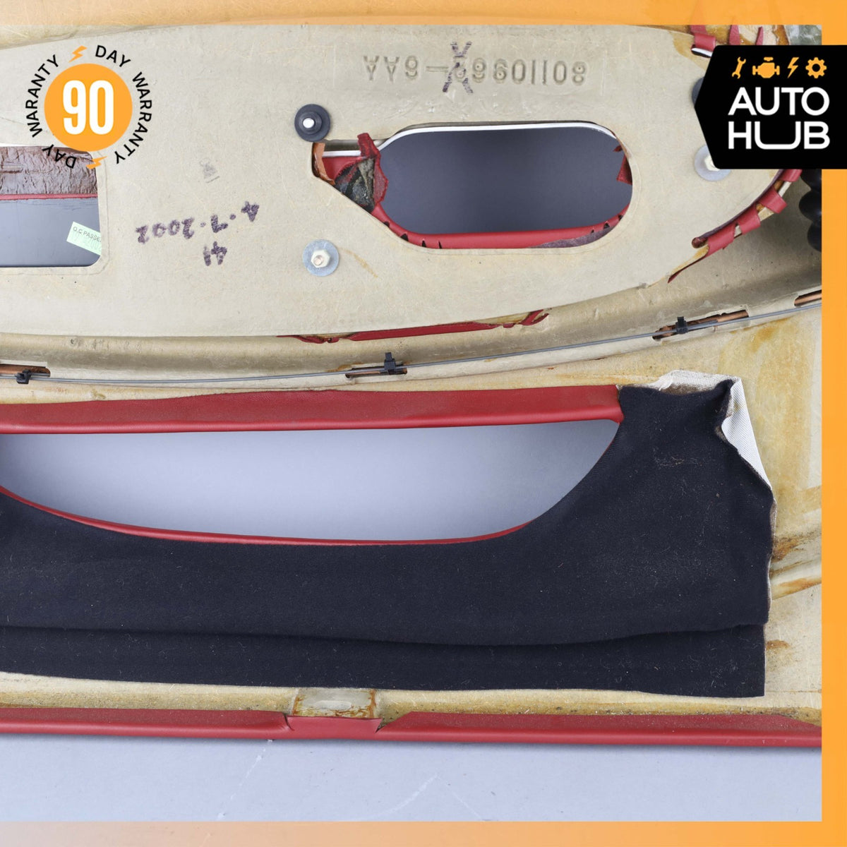 00-04 Aston Martin DB7 Vantage Front Right Passenger Door Panel Red OEM 35k - photo 20