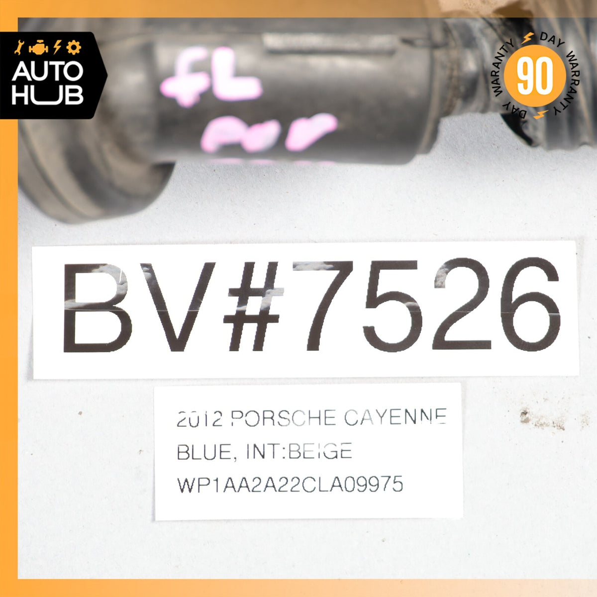 11-14 Porsche Cayenne 958 VR6 Left Driver Side Engine Bay Wiring Harness OEM - photo 13