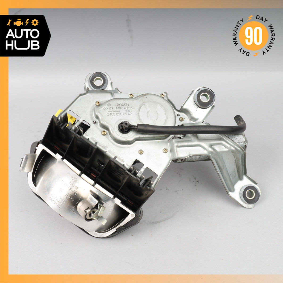 98-05 Mercedes W163 ML430 ML500 ML55 AMG Rear Glass Windshield Wiper Motor OEM - photo 11