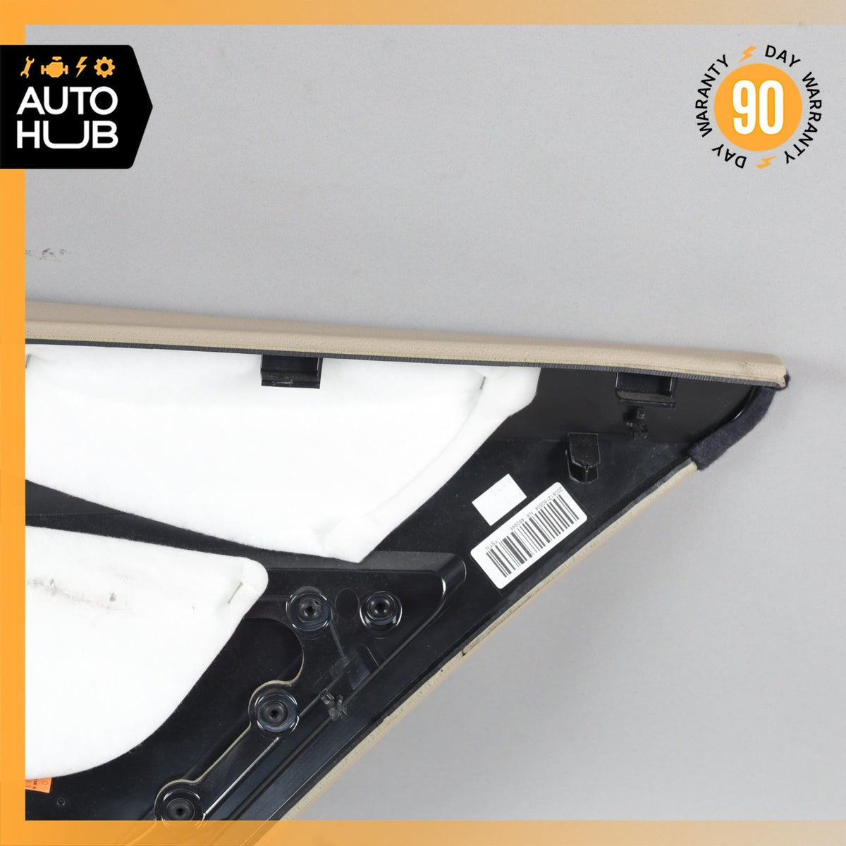 10-13 Mercedes W207 E550 E350 Coupe Rear Left Driver Side Door Panel Beige OEM - photo 12