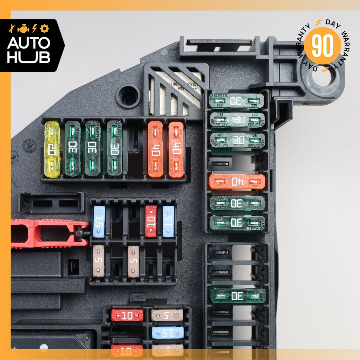 09-15 BMW F01 740i 750i Rear Fuse Box Power Distribution OEM - photo 3