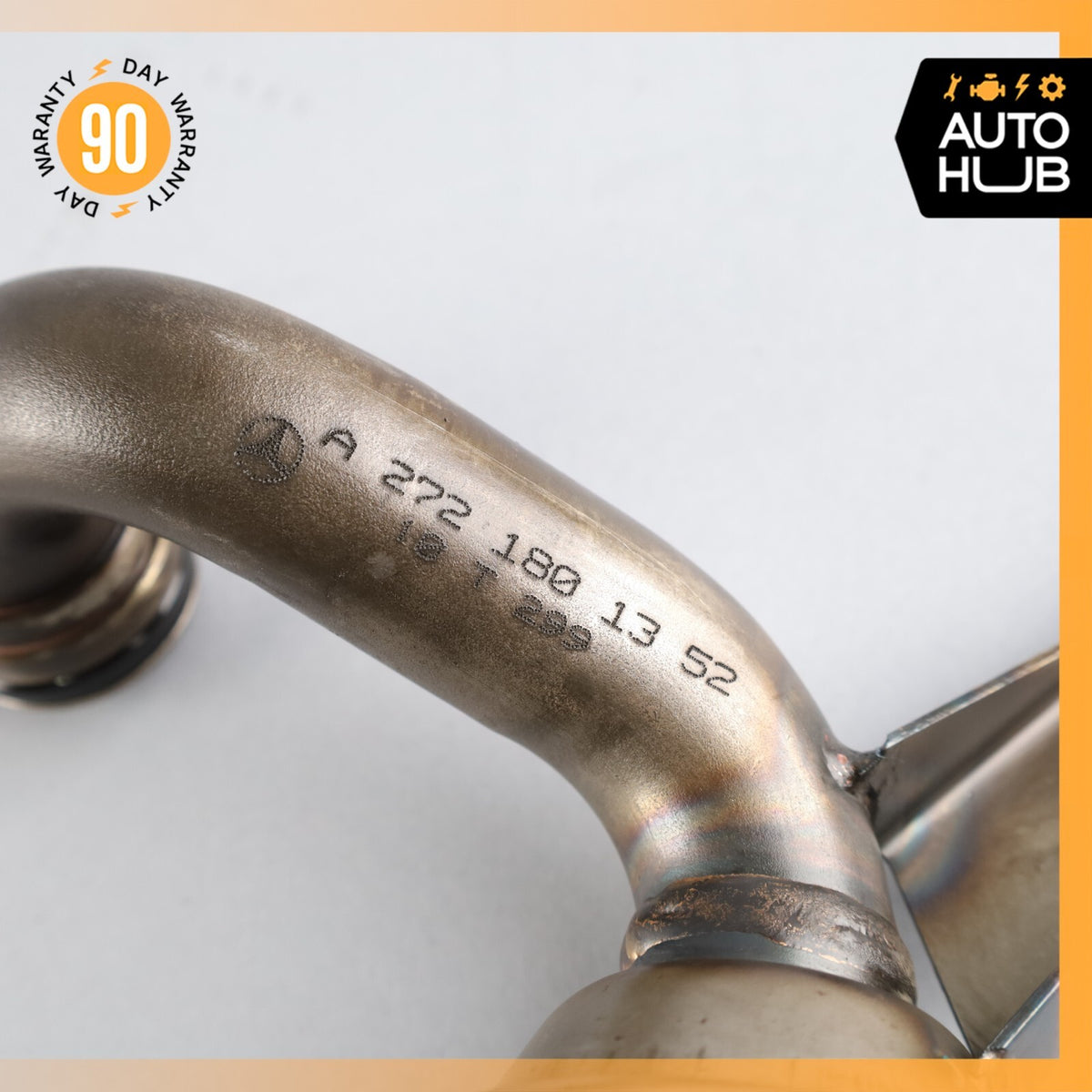 10-13 Mercedes W221 S400 Hybrid M272 Engine Motor Oil Pump Suction Hose Pipe OEM - photo 7