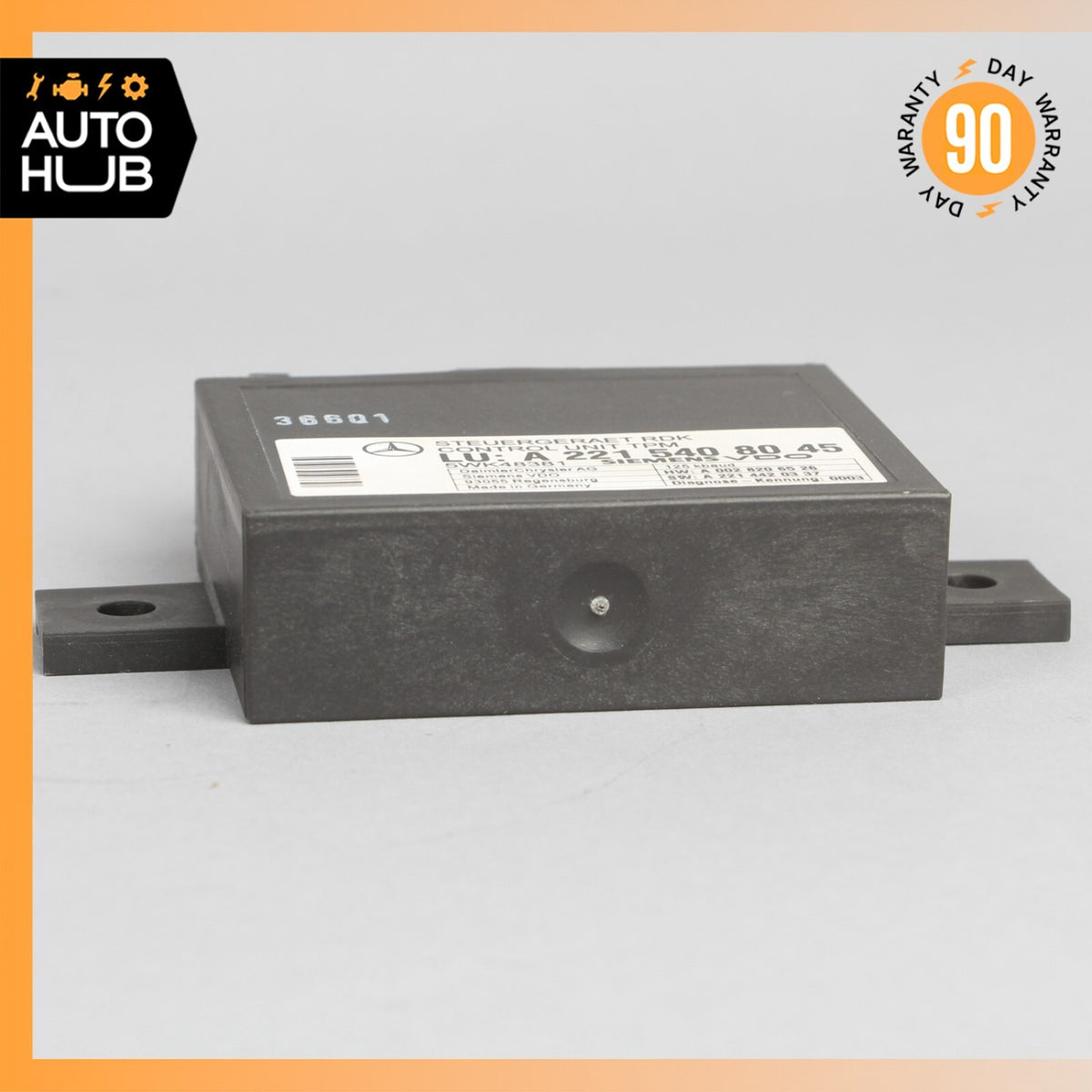 07-14 Mercedes W221 S600 CL550 Tire Pressure Monitor Module 2215408045 OEM - photo 5