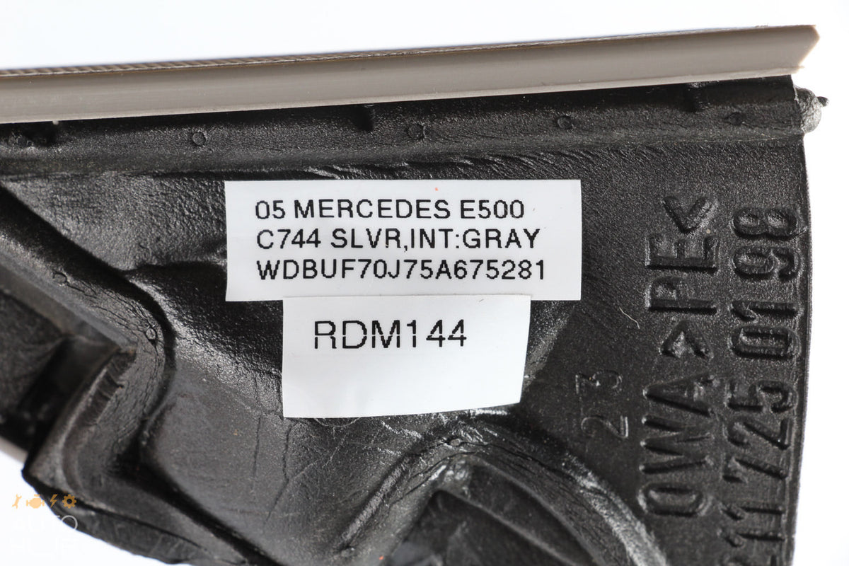 03-09 Mercedes W211 E320 E500 Tweeter Speaker Cover Left Driver Side Gray OEM - photo 11