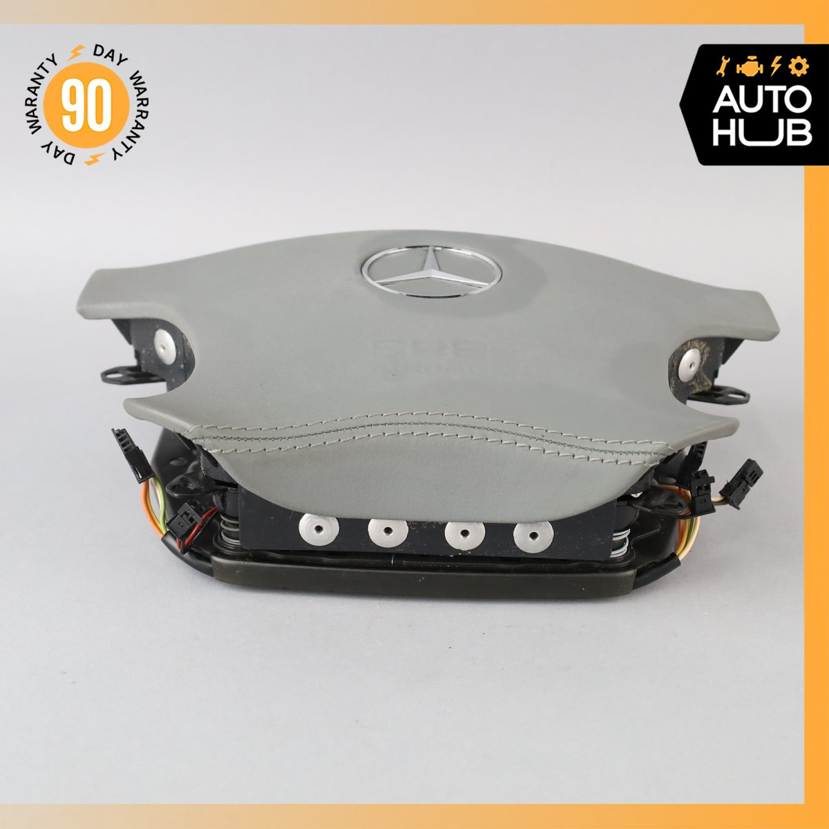 00-06 Mercedes W215 CL500 S500 S55 AMG Steering Wheel Air Bag Airbag Gray OEM - photo 9