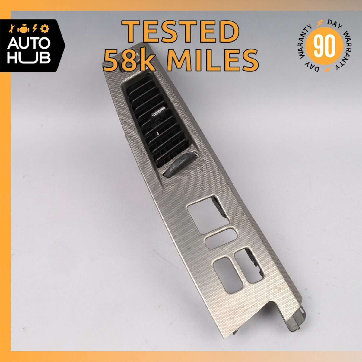04-08 Cadillac XLR Left Driver Side Door Air Vent Lock Mirror Switch OEM 58k - photo 1