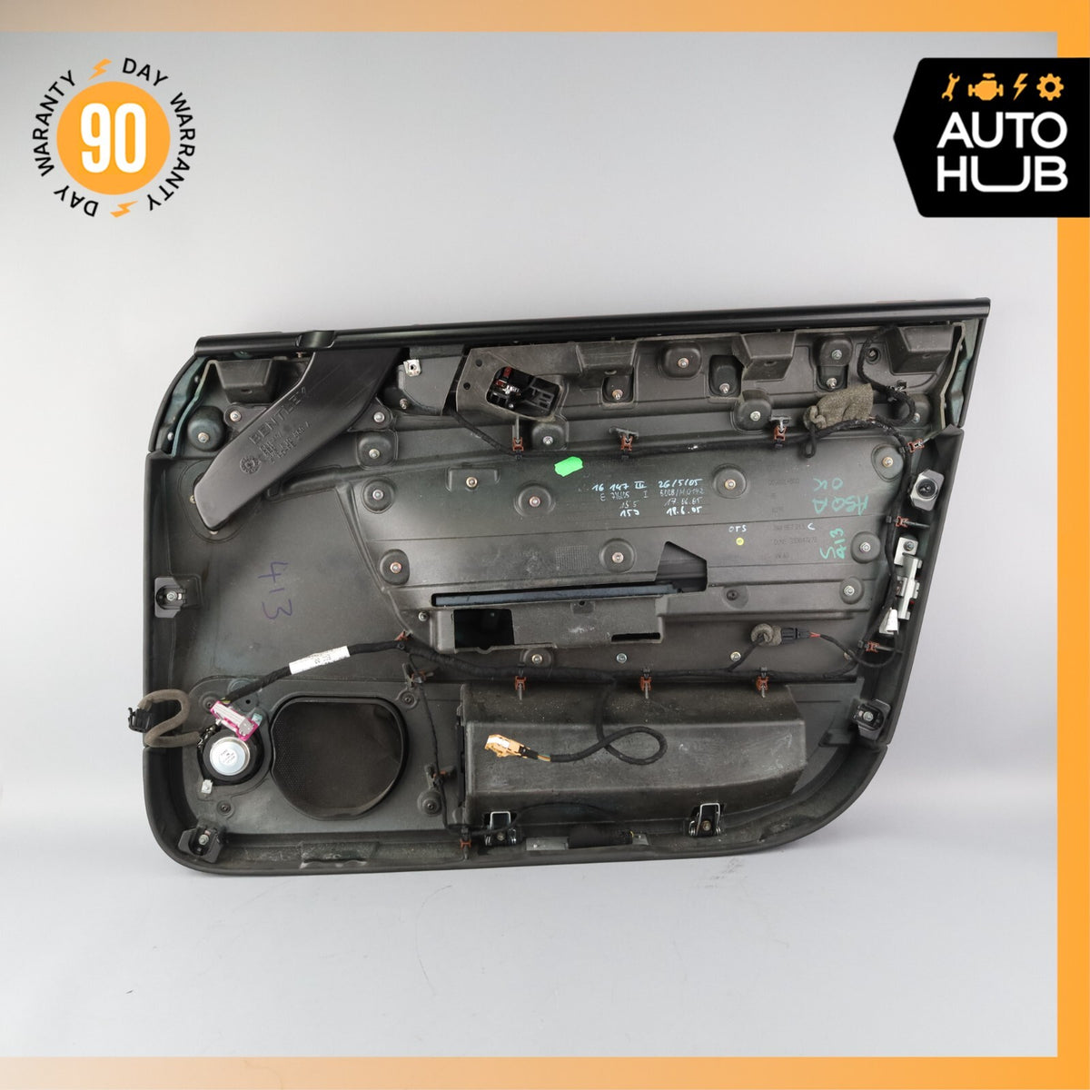 Bentley Continental Flying Spur Front Left Side Interior Door Panel OEM 78k - photo 11