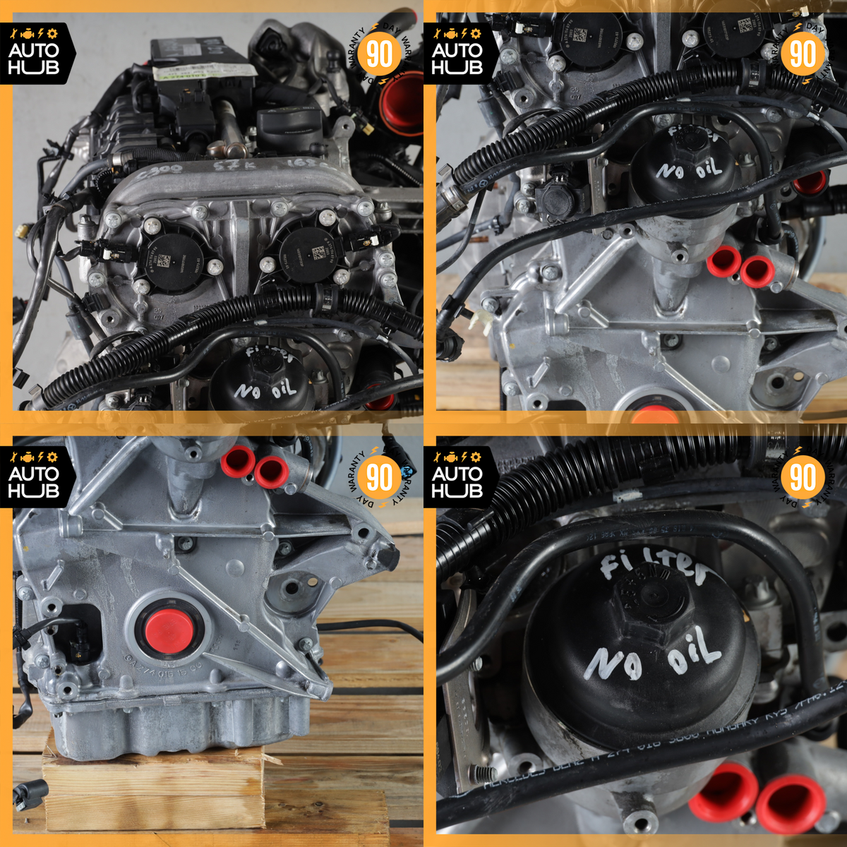 15-20 Mercedes W205 C300 E300 RWD M274 2.0L Engine Motor Assembly 274.920 OEM - photo 20