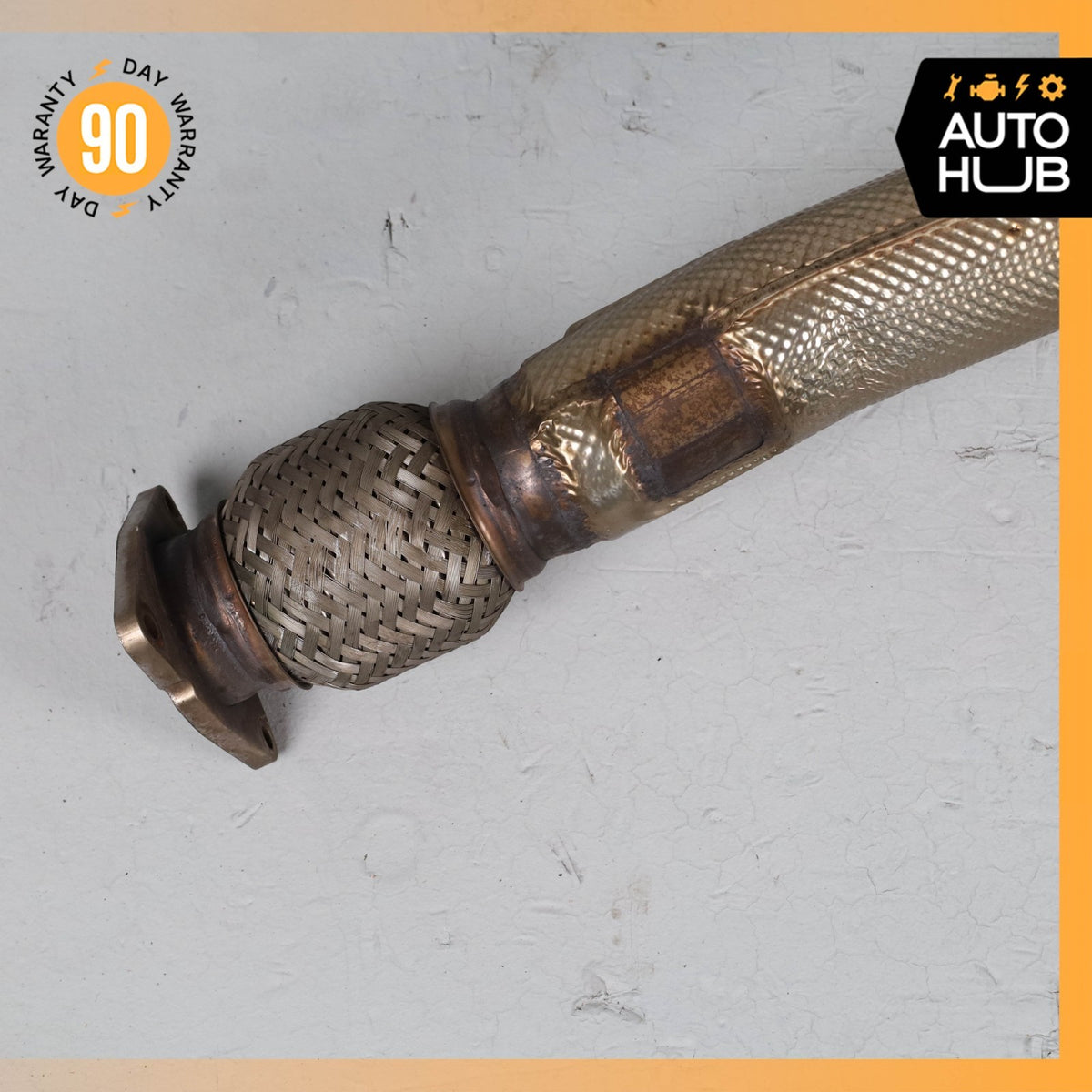 13-18 Bentley Continental GT GTC 4.0L V8 Exhaust Downpipe Set 3W0131705E OEM - photo 12