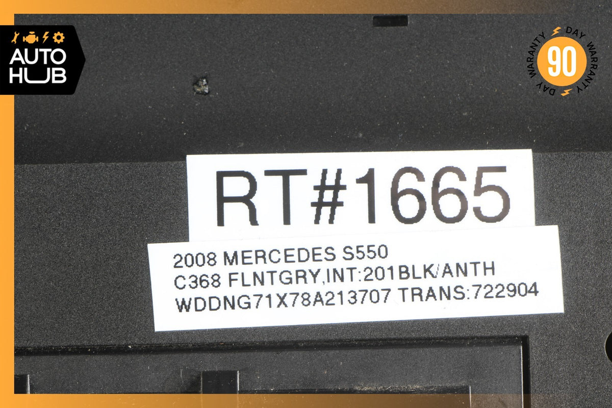 07-13 Mercedes W221 S550 S63 Front Left Driver Side Under Seat Control Unit OEM - photo 10