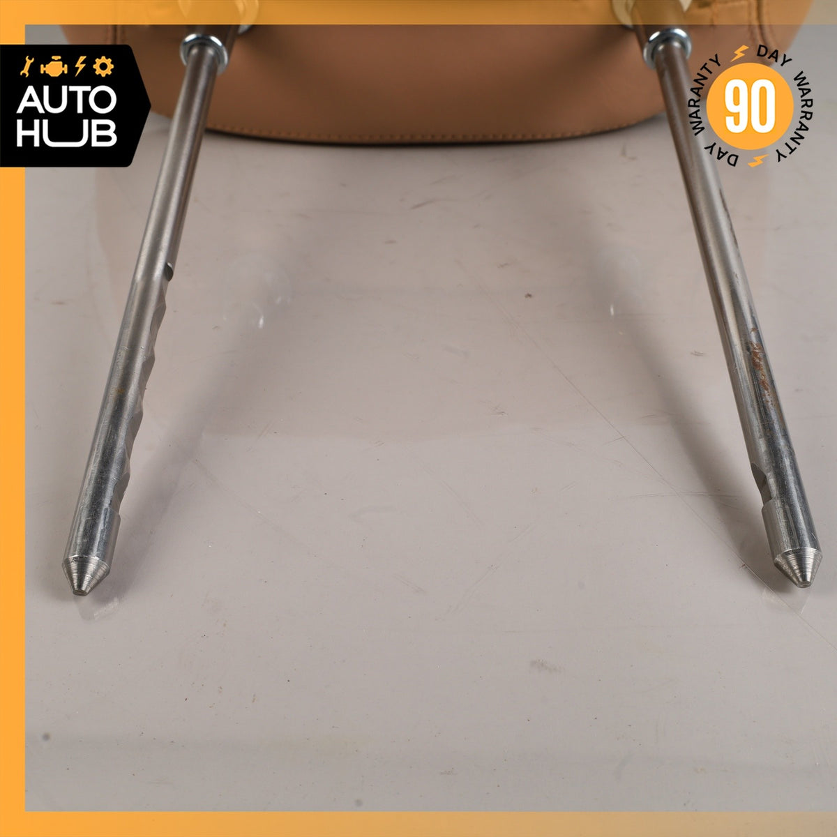 Bentley Arnage Front or Rear Seat Headrest Head Rest Brown OEM 50k - photo 6