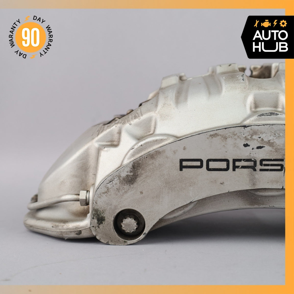 10-23 Porsche Panamera Cayenne Macan Front Brake Calipers Set 7PP615123 OEM - photo 4