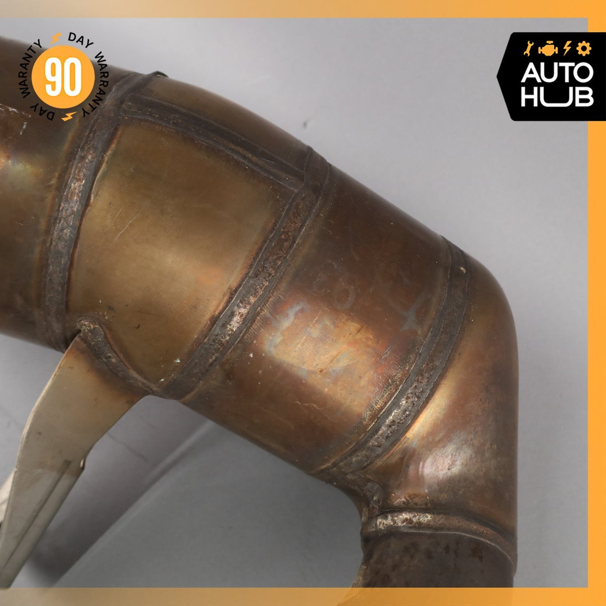 Porsche Macan 95B S GTS Turbo Engine Exhaust Downpipe Left & Right Side OEM 74k - photo 16