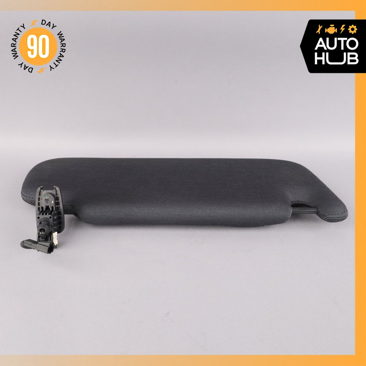 17-24 Maserati Levante M161 Left Driver Side Sunvisor Sun Visor Black OEM 89k - photo 8