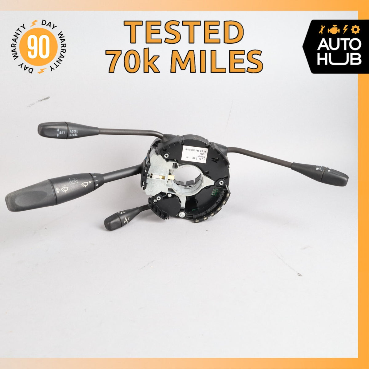 03-12 Mercedes R230 SL550 S55 AMG CL500 Steering Column Switch 0085452324 OEM - photo 1
