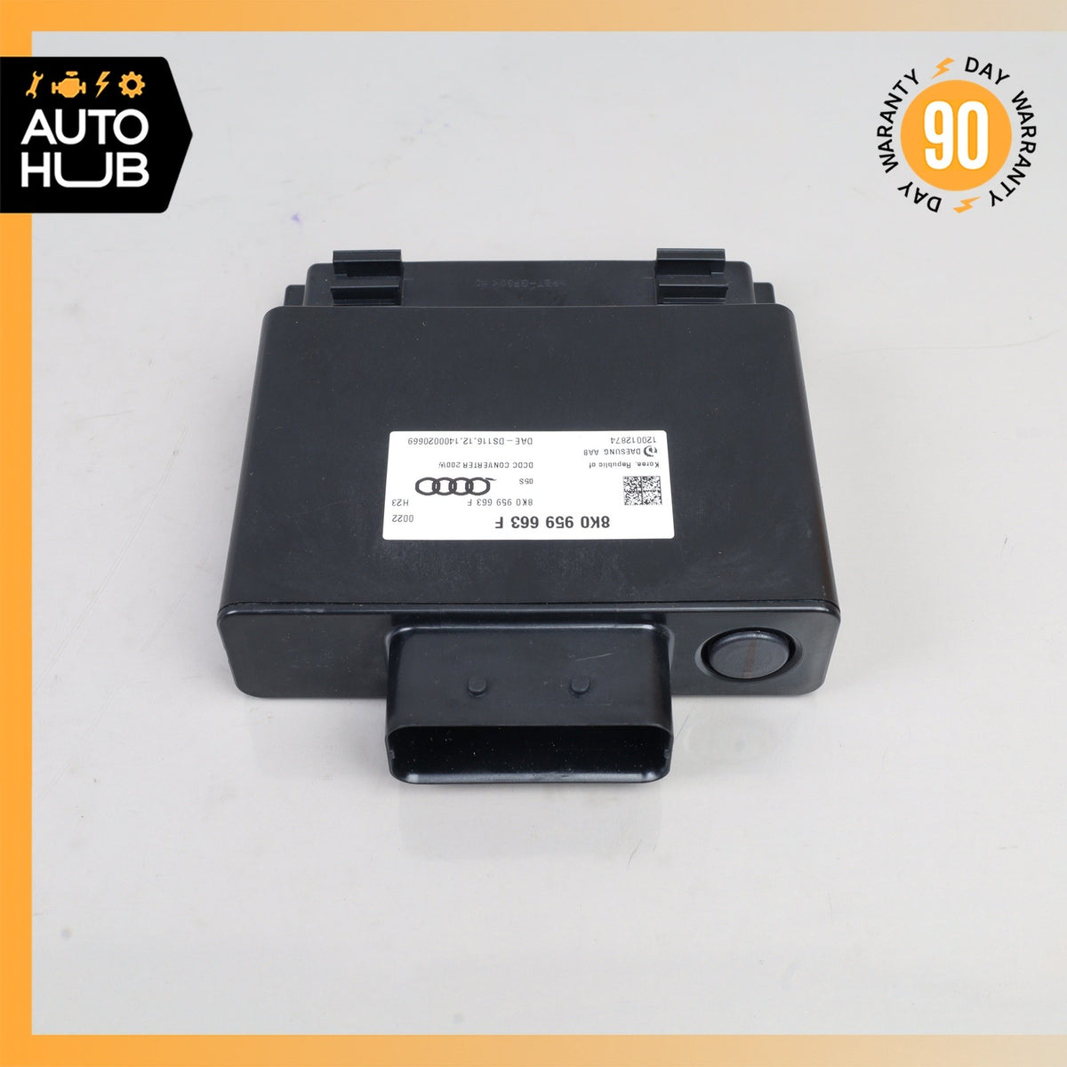 Audi C7 S6 A6 Battery Voltage Stabilizer Control Module 8K0959663F OEM - photo 3